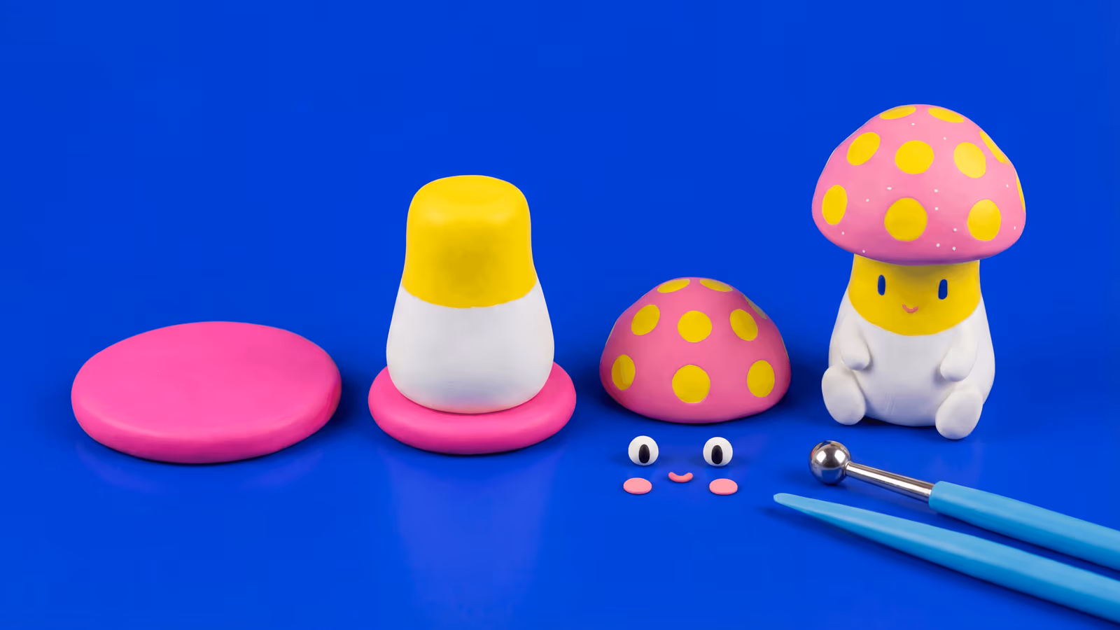 Polymer Clay Figurines: Stable Bases and Clean Features