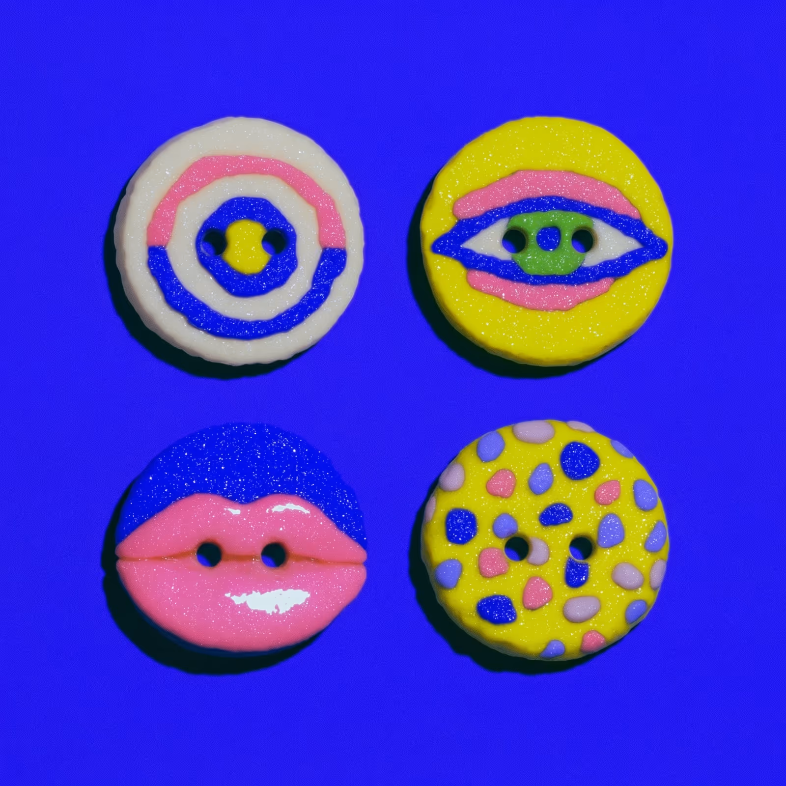 Polymer Clay Surface Applique, Confetti, and Inlay for Flat Builds