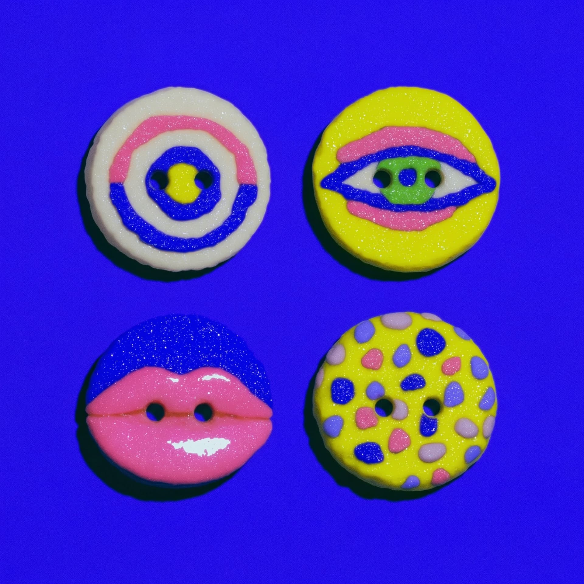 Polymer clay surface design reference image