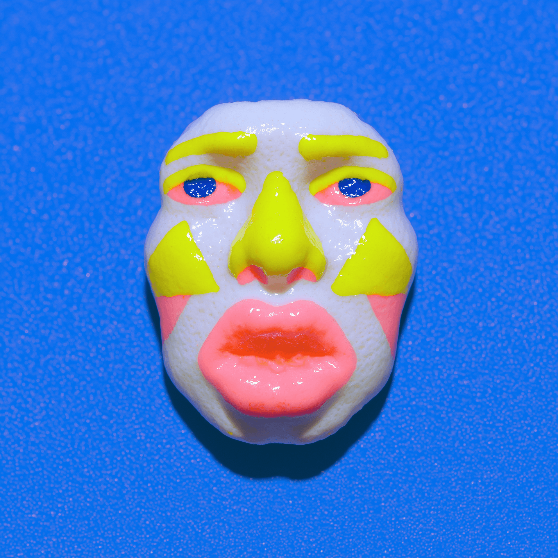 Polymer clay stud toppers reference image