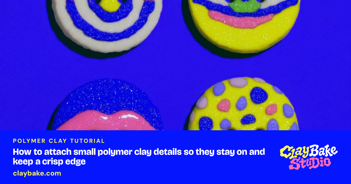 Polymer Clay Surface Applique and Confetti Inlay Guide