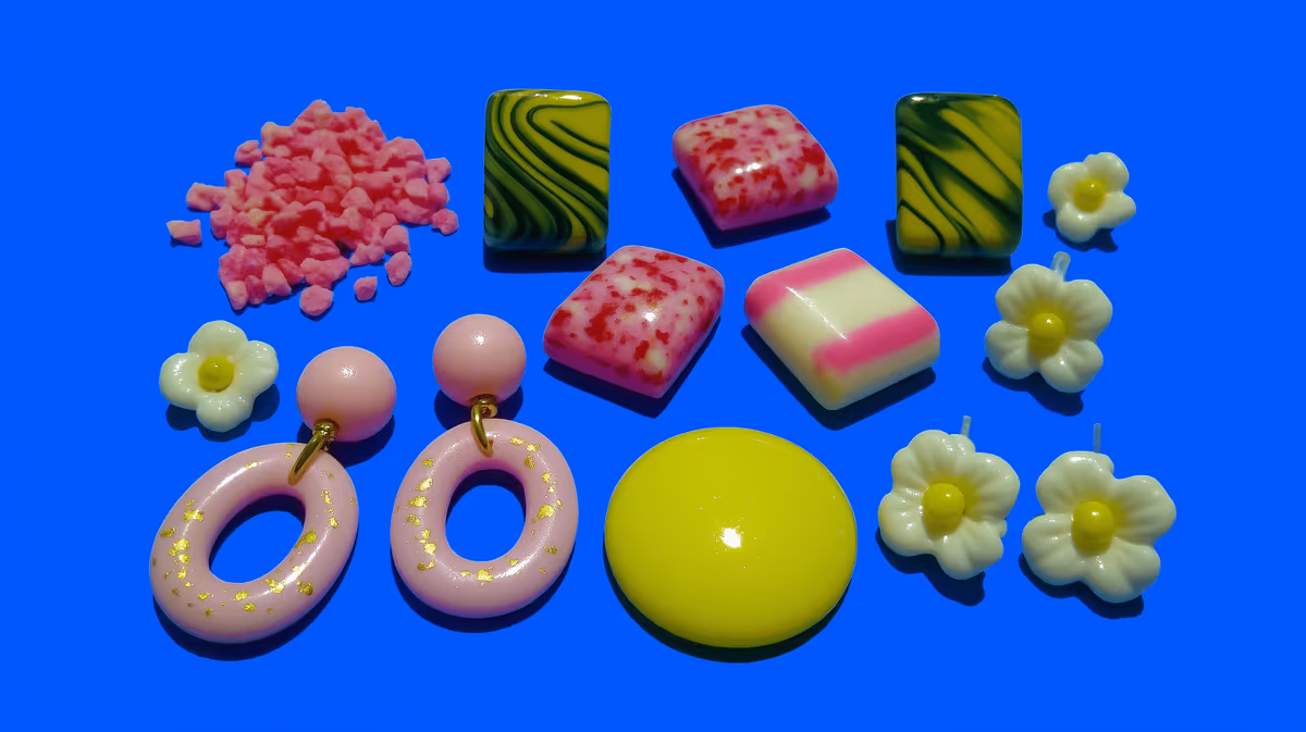 Polymer Clay Color Mixing: Sage, Terracotta, and Muted Test Chips