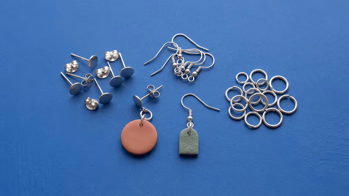 Earring Findings for Polymer Clay: Posts, Hooks, Loops, and Attachment Plans