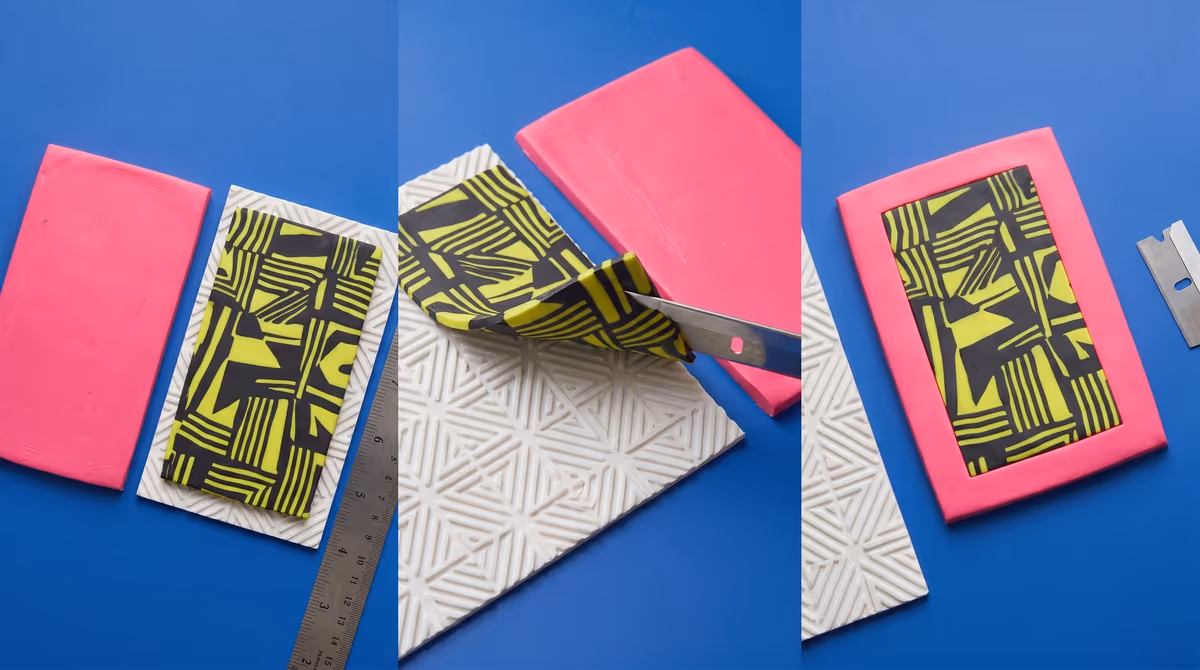 How to Use Sutton Slice in Polymer Clay (Surface Inlay Tutorial)